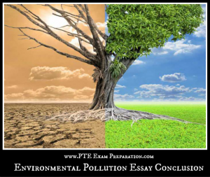 ielts essay environmental pollution