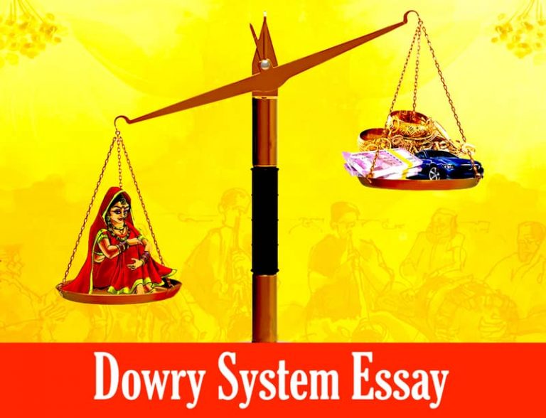 short essay on dowry system for class 5