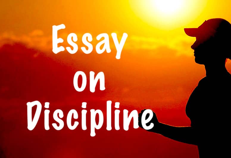 essay on discipline in 300 words