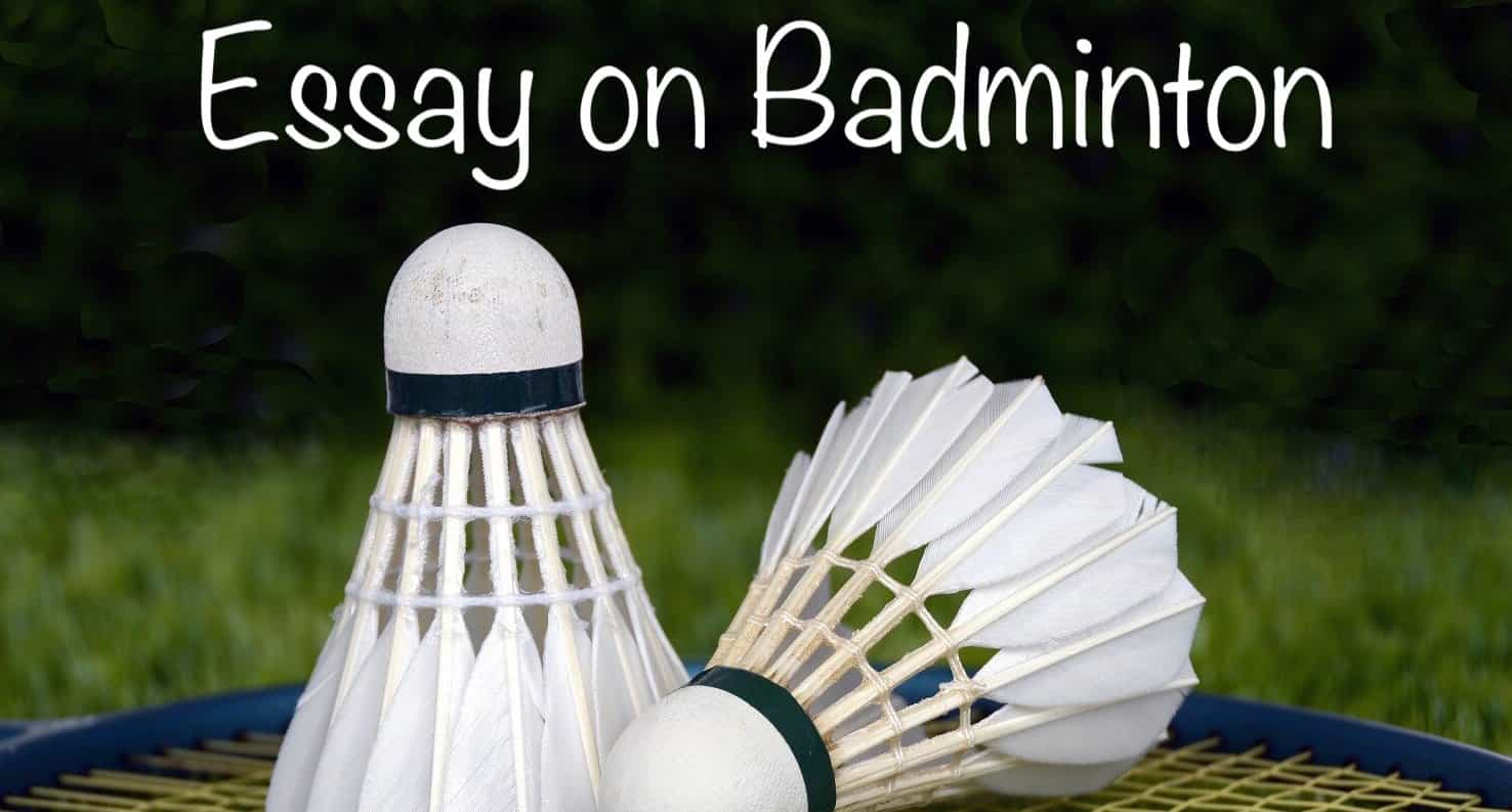 introduction of badminton essay