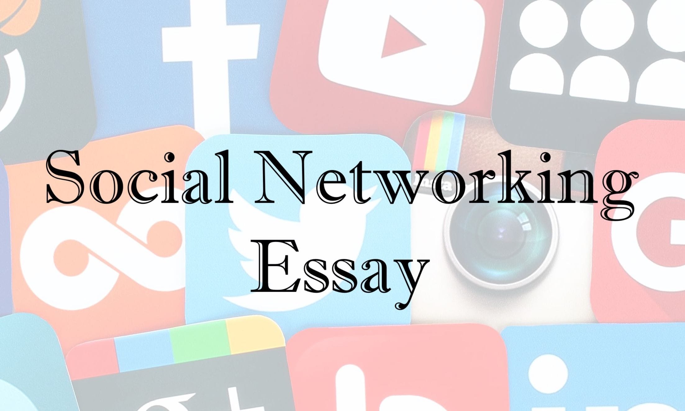 social networking essay point