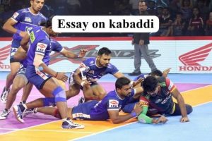 essay on kabaddi match