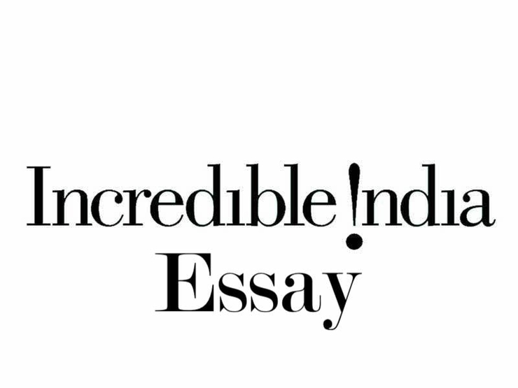 incredible india essay in english